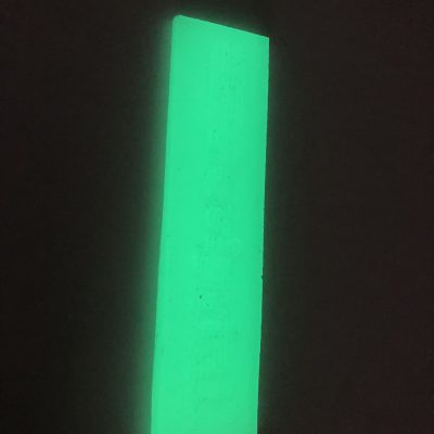 Pieza especial Luminiscente 2- logo Paviprint 250mmx37mm, espesor 6mm